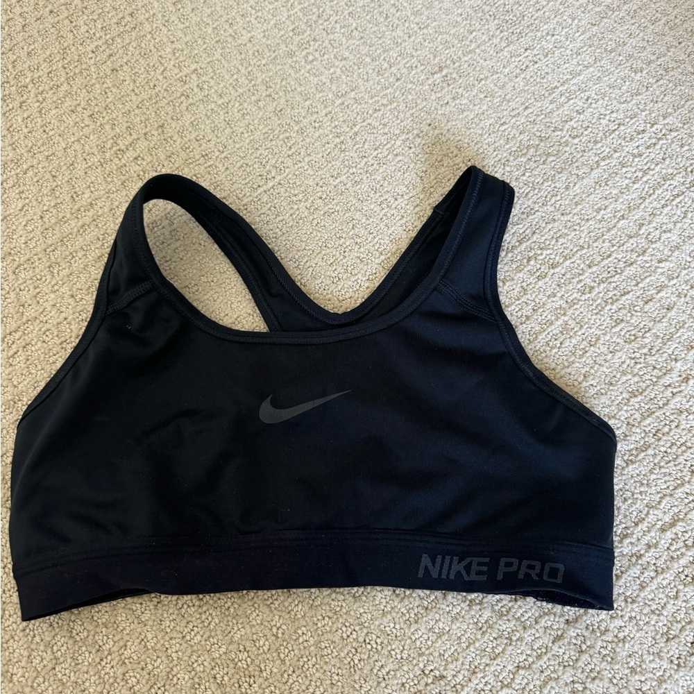 Nike Pro Midnight Black Sports Bra